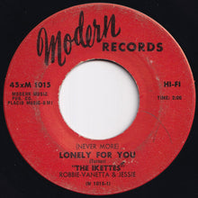 画像をギャラリービューアに読み込む, Ikettes - (Never More) Lonely For You / Sally Go Round The Roses (7 inch Record / Used)
