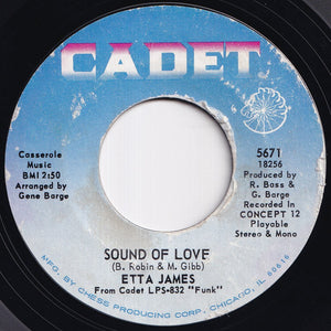 Etta James - When I Stop Dreaming / Sound Of Love (7 inch Record / Used)