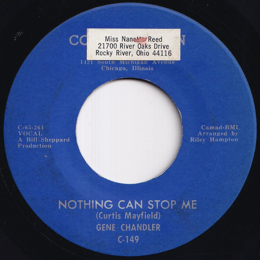 Gene Chandler - Nothing Can Stop Me / The Big Lie (7 inch Record / Used)