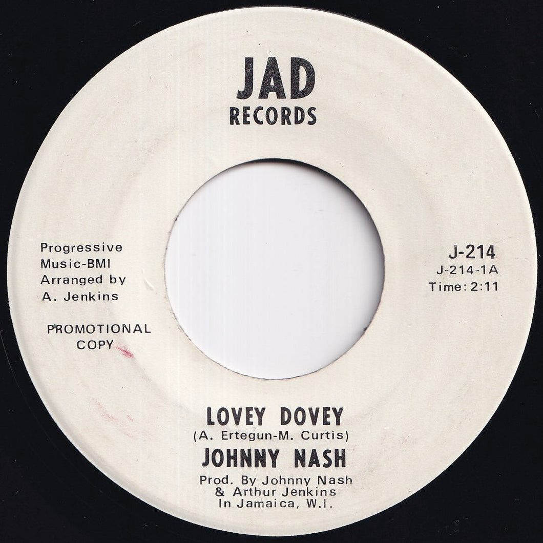 Johnny Nash - Lovey Dovey / You Got Soul (7 inch Record / Used)