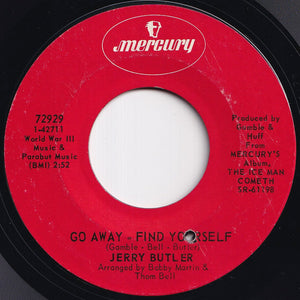 Jerry Butler - Moody Woman / Go Away - Find Yourself (7 inch Record / Used)