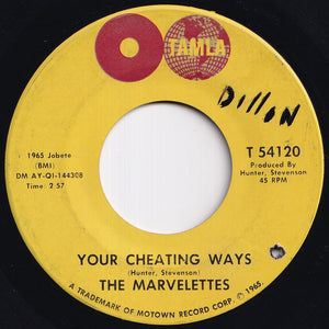 Marvelettes - Danger Heartbreak Dead Ahead / Your Cheating Ways (7 inch Record / Used)