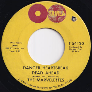 Marvelettes - Danger Heartbreak Dead Ahead / Your Cheating Ways (7 inch Record / Used)