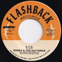 Load image into Gallery viewer, Ronny &amp; The Daytonas / The Ramrods - G.T.O. / (Ghost) Riders In The Sky (7 inch Record / Used)
