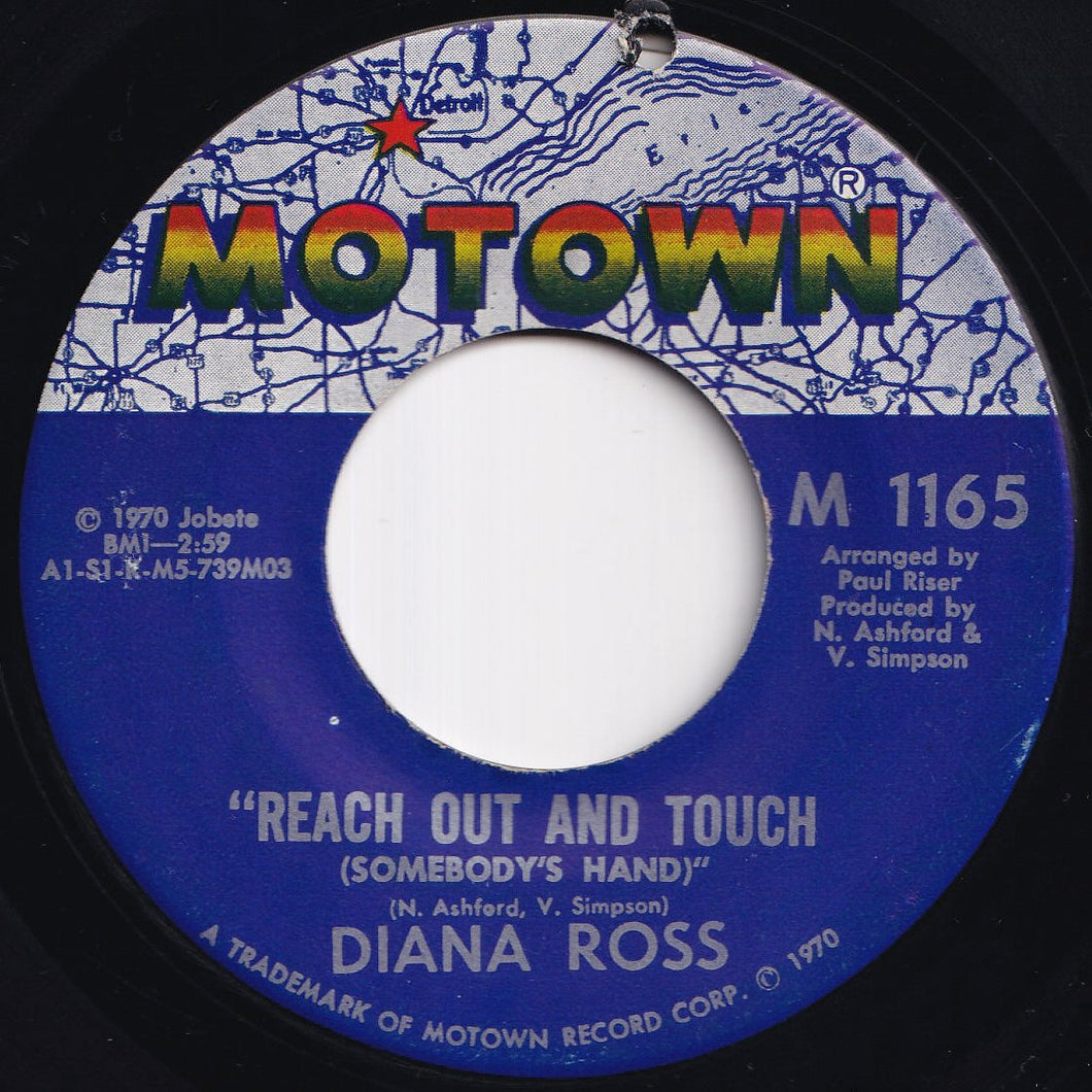 Diana Ross - Reach Out And Touch (Somebody's Hand) / Dark Side Of The World (7 inch Record / Used)
