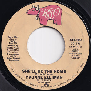 Yvonne Elliman - Hello Stranger / She'll Be The Home (7 inch Record / Used)