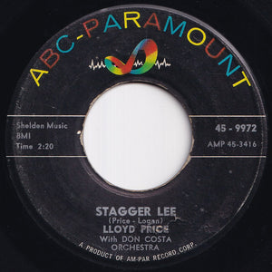 Lloyd Price - Stagger Lee / You Need Love (7 inch Record / Used)