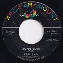 画像をギャラリービューアに読み込む, Paul Anka - Puppy Love / Adam And Eve (7 inch Record / Used)
