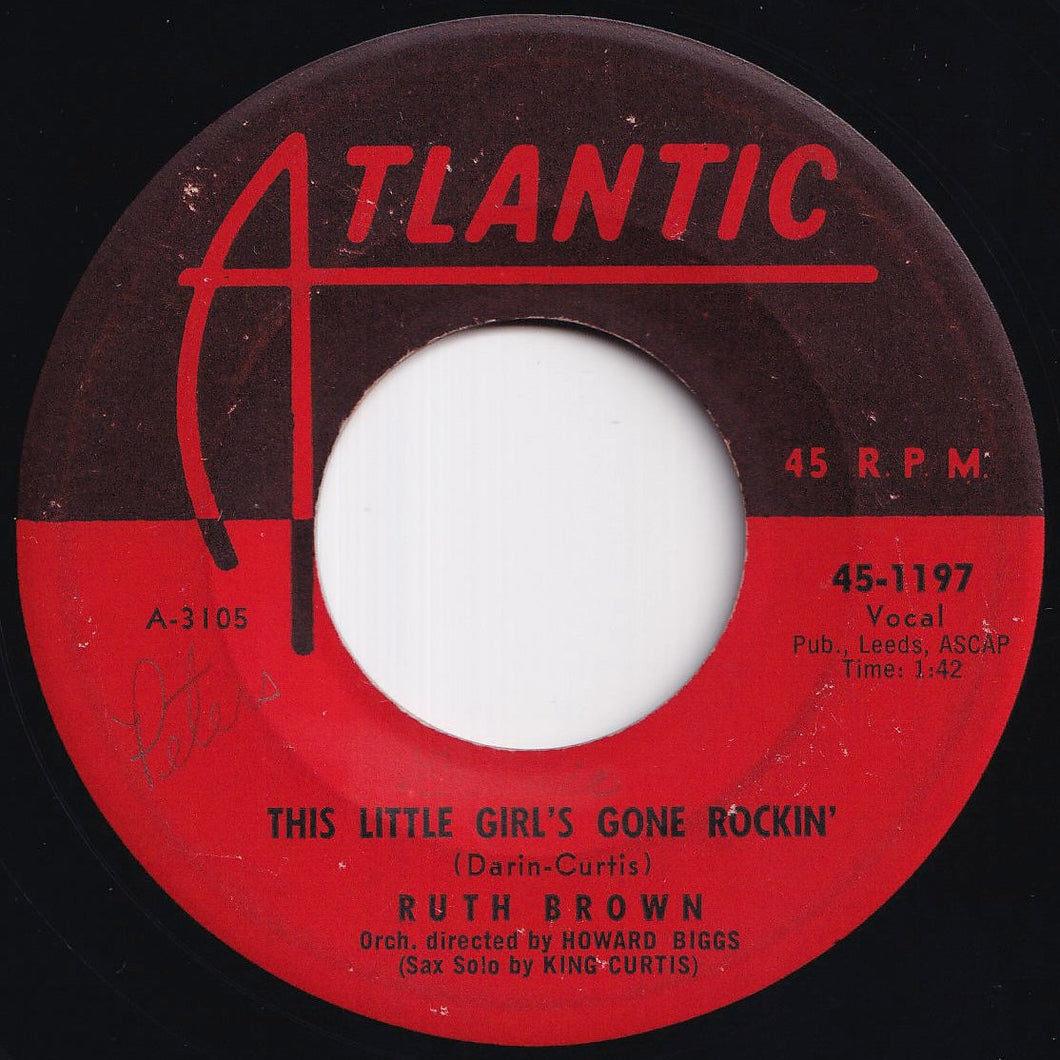Ruth Brown - This Little Girl's Gone Rockin' / Why Me (7 inch Record / Used)