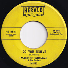 画像をギャラリービューアに読み込む, Maurice Williams &amp; The Zodiacs - Stay / Do You Believe (7 inch Record / Used)
