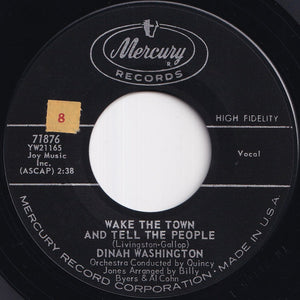 Dinah Washington - September In The Rain / Wake The Town And Tell The People (7 inch Record / Used)