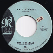 画像をギャラリービューアに読み込む, Crystals - He&#39;s A Rebel / I Love You Eddie (7 inch Record / Used)
