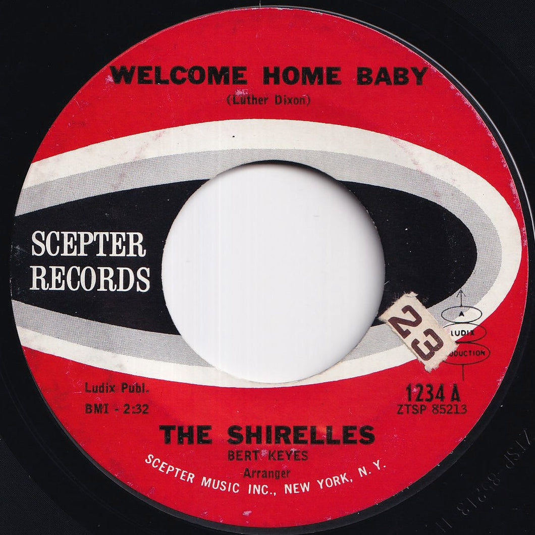 Shirelles - Welcome Home Baby / Mama, Here Comes The Bride (7 inch Record / Used)