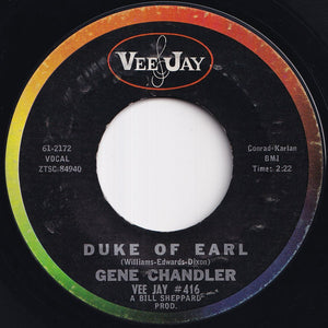 Gene Chandler - Duke Of Earl / Kissin' In The Kitchen (7 inch Record / Used)