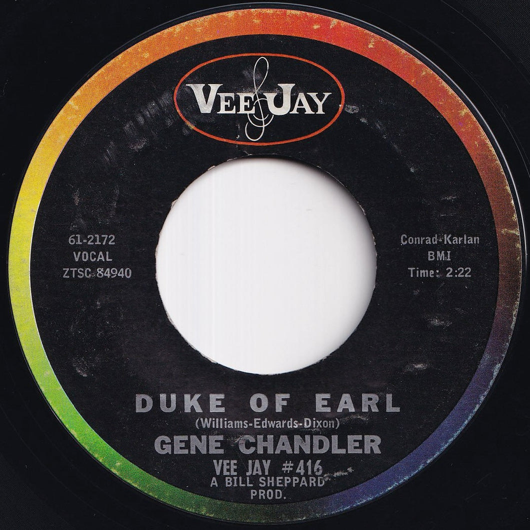 Gene Chandler - Duke Of Earl / Kissin' In The Kitchen (7 inch Record / Used)