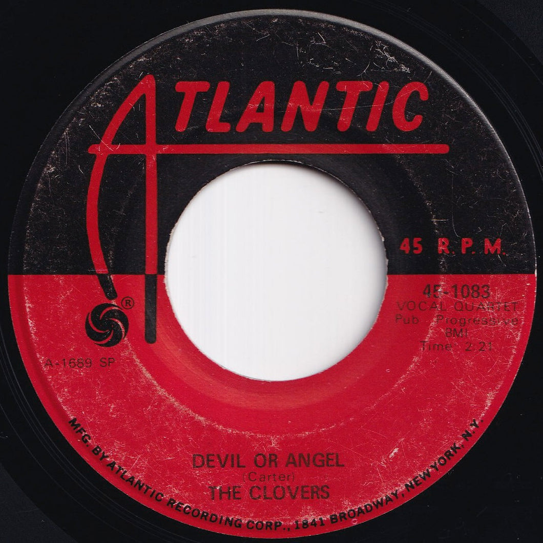 Clovers - Devil Or Angel / Hey, Doll Baby (7 inch Record / Used)