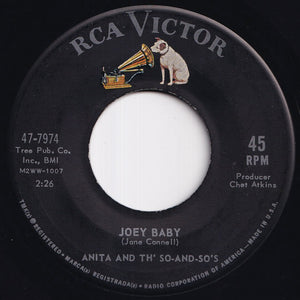 Anita And Th' So-And-So's - Joey Baby / Rinky Tinky Rhythm (7 inch Record / Used)