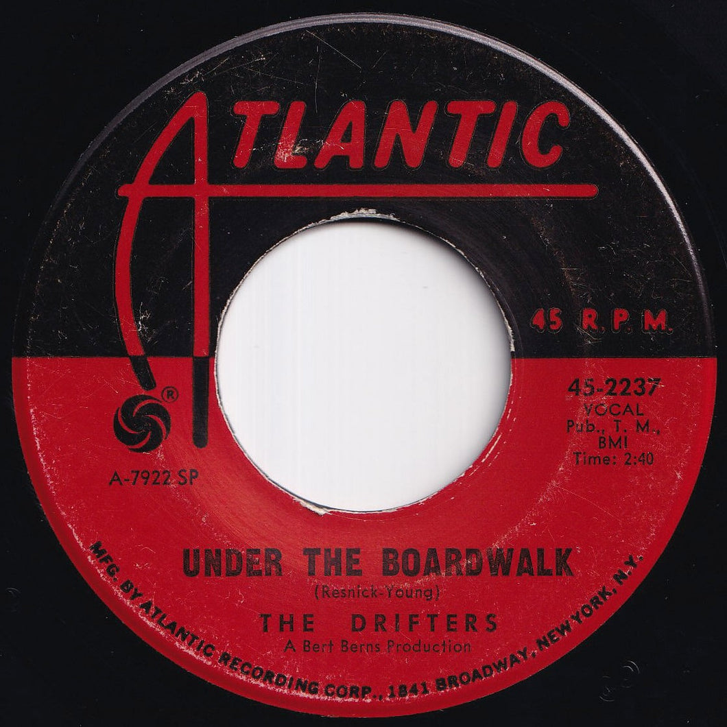Drifters - Under The Boardwalk / I Don't Want To Go On Without You (7 inch Record / Used)