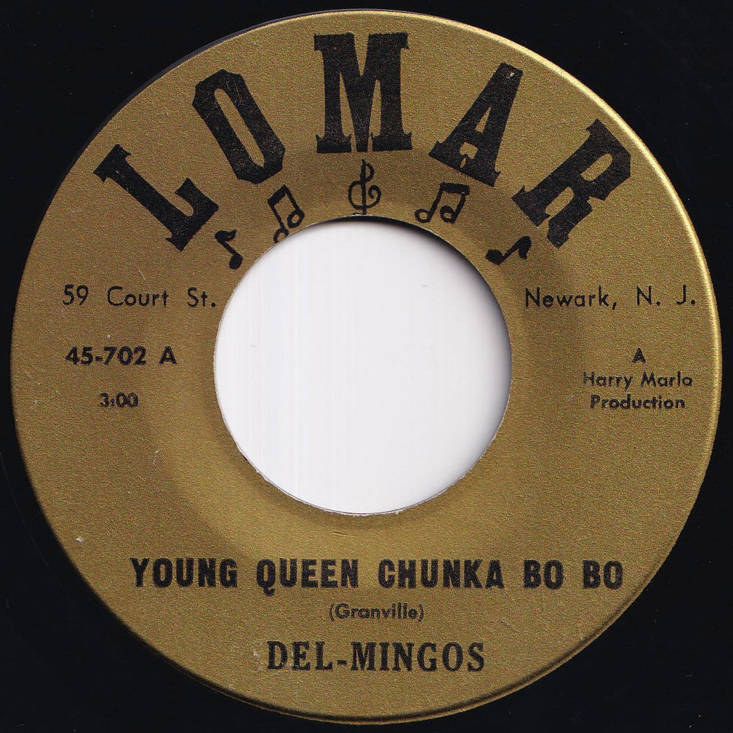Del-Mingos - Young Queen Chunka Bo Bo / Goodnite My Love (7 inch Record / Used)