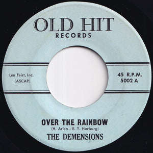 Demensions - Over The Rainbow / Nursery Rhime Rock (7 inch Record / Used)
