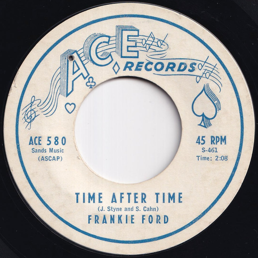 Frankie Ford - Time After Time / I Want To Be Your Man (7 inch Record / Used)