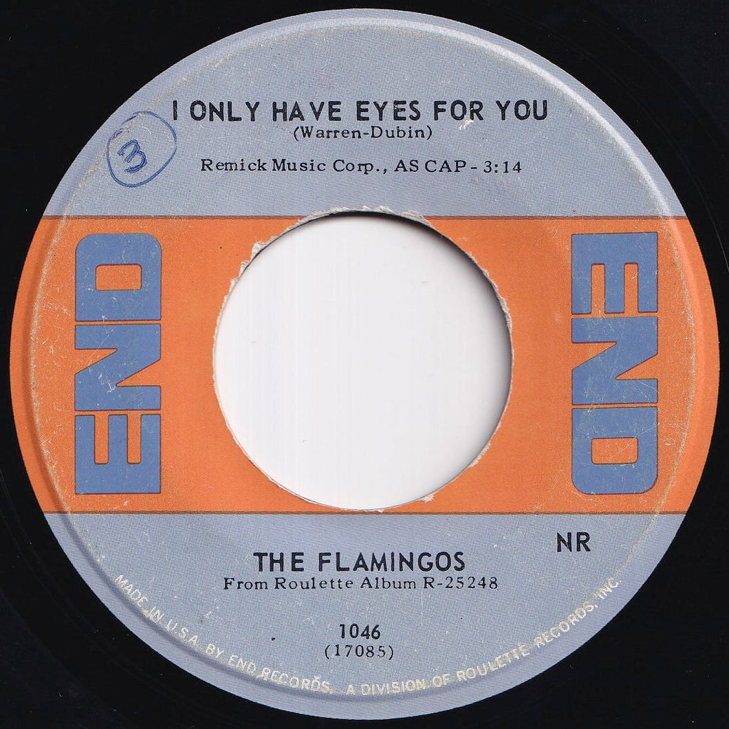 Flamingos - I Only Have Eyes For You / Love Walked In (7 inch Record / Used)