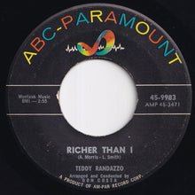 画像をギャラリービューアに読み込む, Teddy Randazzo - It&#39;s Magic / Richer Than I (7 inch Record / Used)
