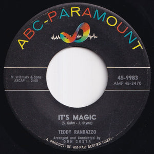 Teddy Randazzo - It's Magic / Richer Than I (7 inch Record / Used)