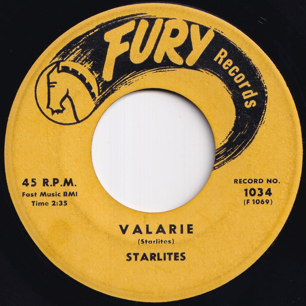 Starlites - Valarie / Way Up In The Sky (7 inch Record / Used)