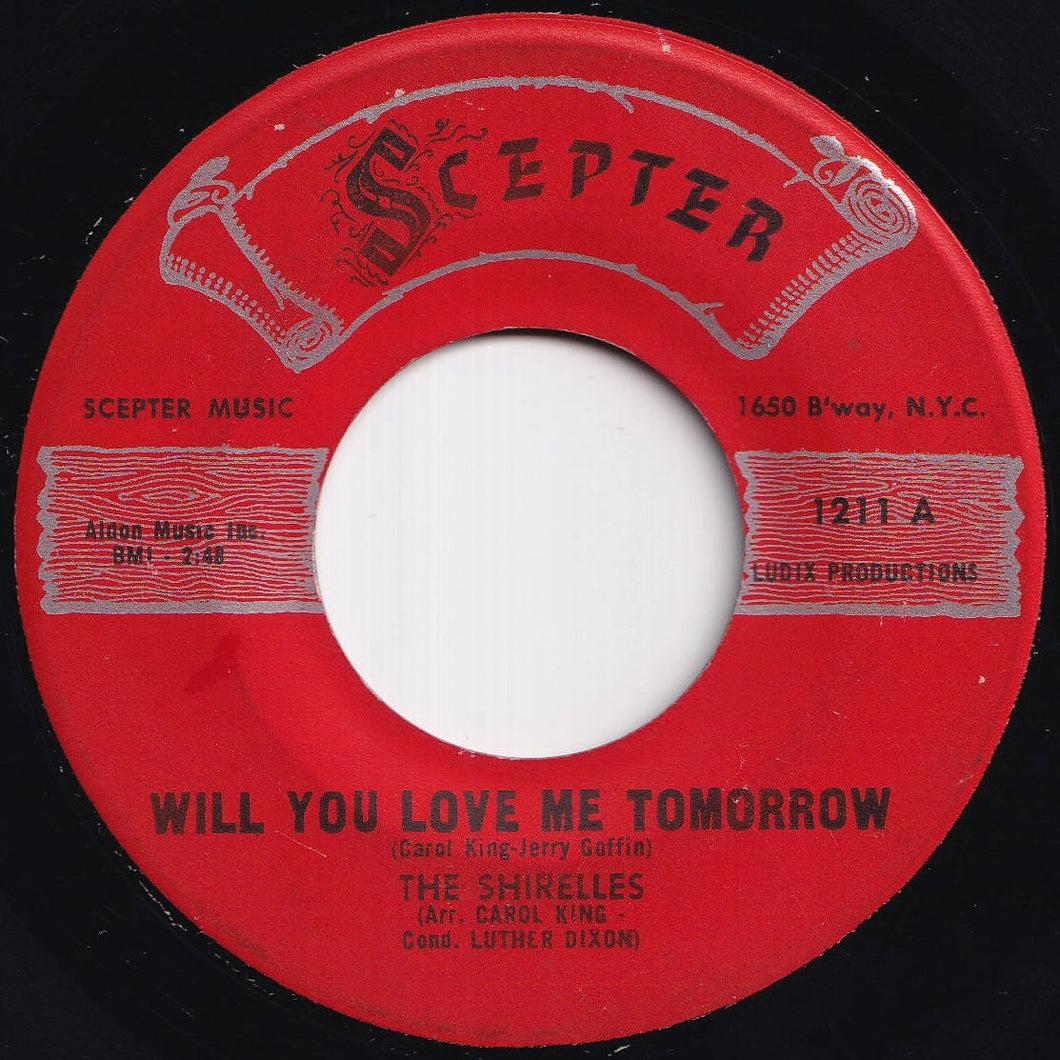 Shirelles - Will You Love Me Tomorrow / Boys (7 inch Record / Used)