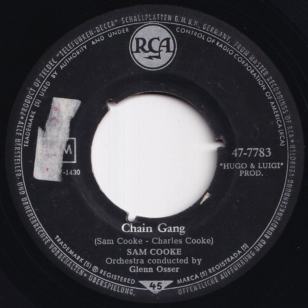 Sam Cooke - Chain Gang / I Fall In Love Every Day (7 inch Record / Used)