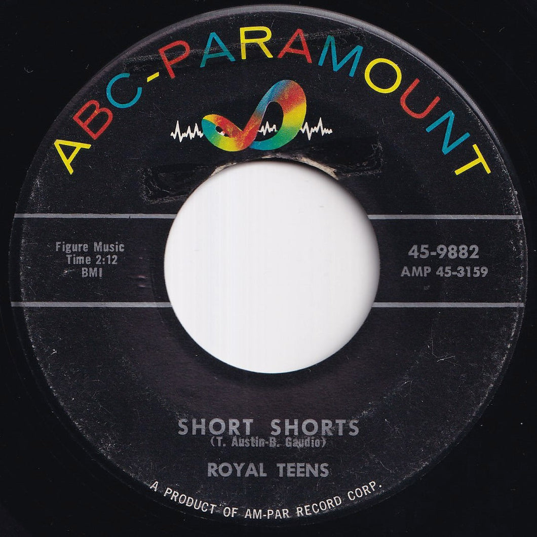 Royal Teens - Short Shorts / Planet Rock (7 inch Record / Used)