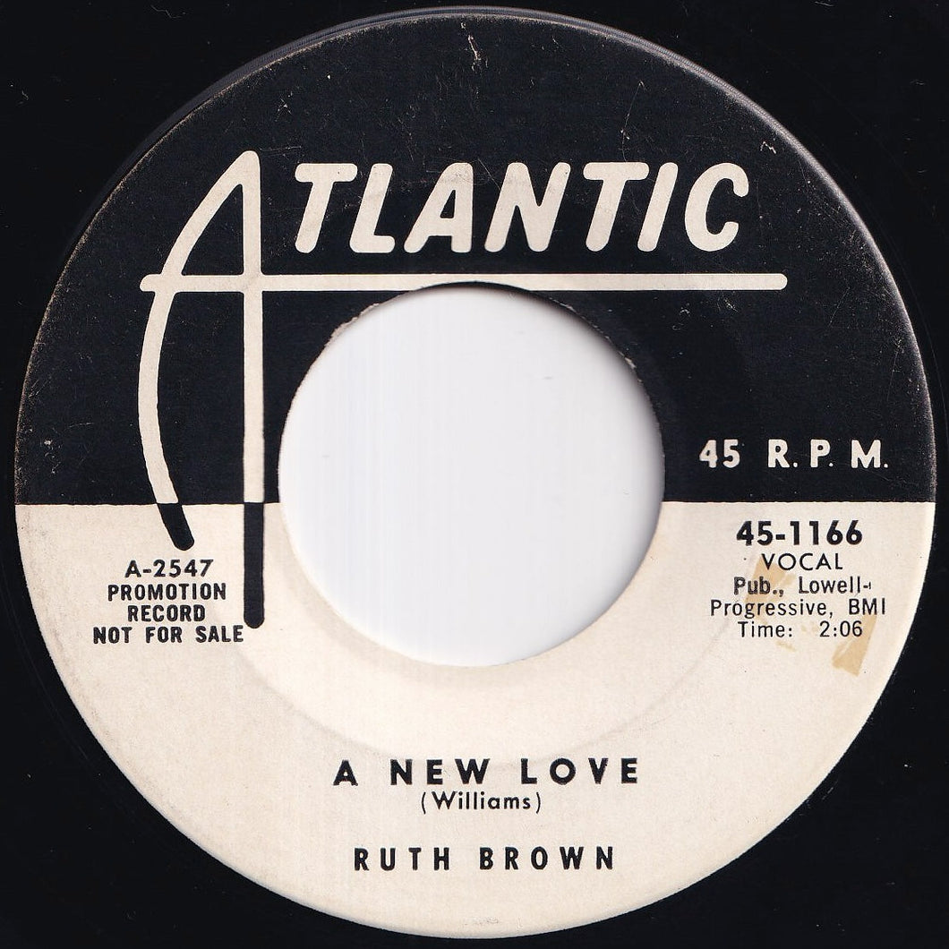 Ruth Brown - A New Love / Look Me Up (7 inch Record / Used)