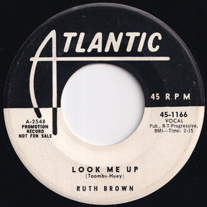 Ruth Brown - A New Love / Look Me Up (7 inch Record / Used)