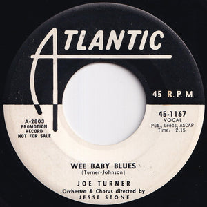 Joe Turner - Teen Age Letter / Wee Baby Blues (7 inch Record / Used)