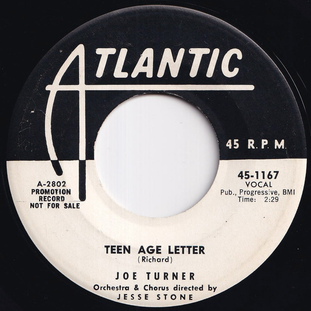 Joe Turner - Teen Age Letter / Wee Baby Blues (7 inch Record / Used)