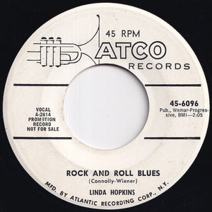 Linda Hopkins - Rock And Roll Blues / Shiver And Shake (7 inch Record / Used)