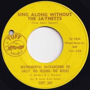 Jaynetts - Sally, Go 'Round The Roses / (Instrumental) (7 inch Record / Used)