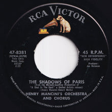Load image into Gallery viewer, Henry Mancini - A Shot In The Dark / The Shadows Of Paris (7 inch Record / Used)
