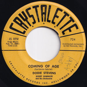 Dodie Stevens - Pink Shoe Laces / Coming Of Age (7 inch Record / Used)
