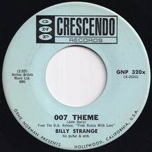 画像をギャラリービューアに読み込む, Billy Strange His Guitar &amp; Orch. - The James Bond Theme / 007 Theme (7 inch Record / Used)
