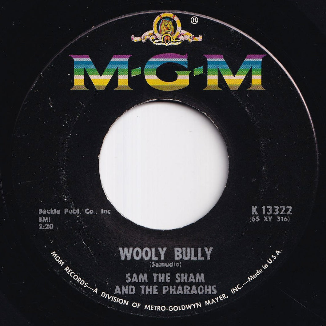Sam The Sham And The Pharaohs - Wooly Bully / Ain't Gonna Move (7 inch Record / Used)