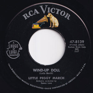 Little Peggy March - I Will Follow Him / Wind-Up Doll (7 inch Record / Used)