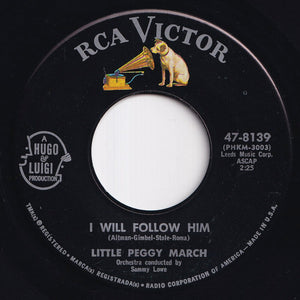 Little Peggy March - I Will Follow Him / Wind-Up Doll (7 inch Record / Used)