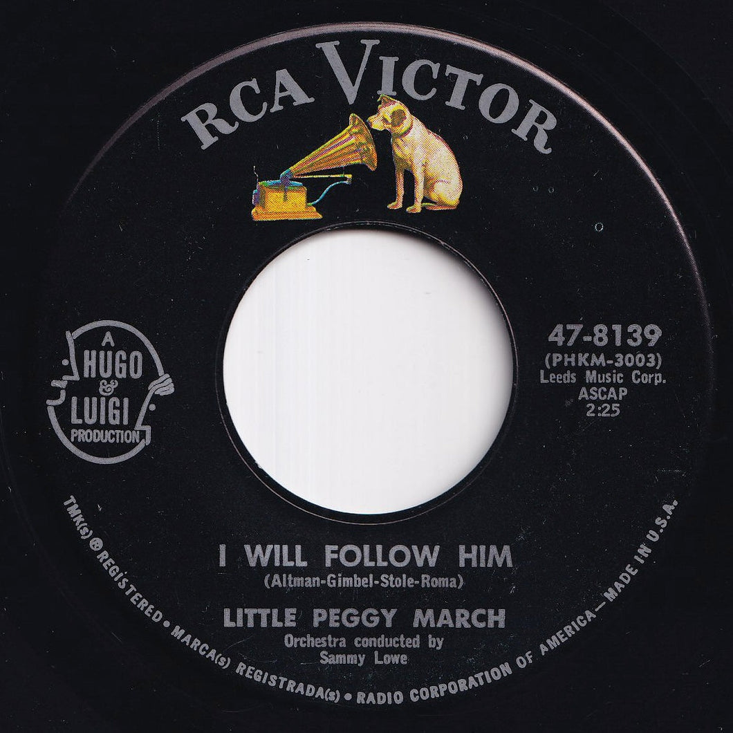 Little Peggy March - I Will Follow Him / Wind-Up Doll (7 inch Record / Used)