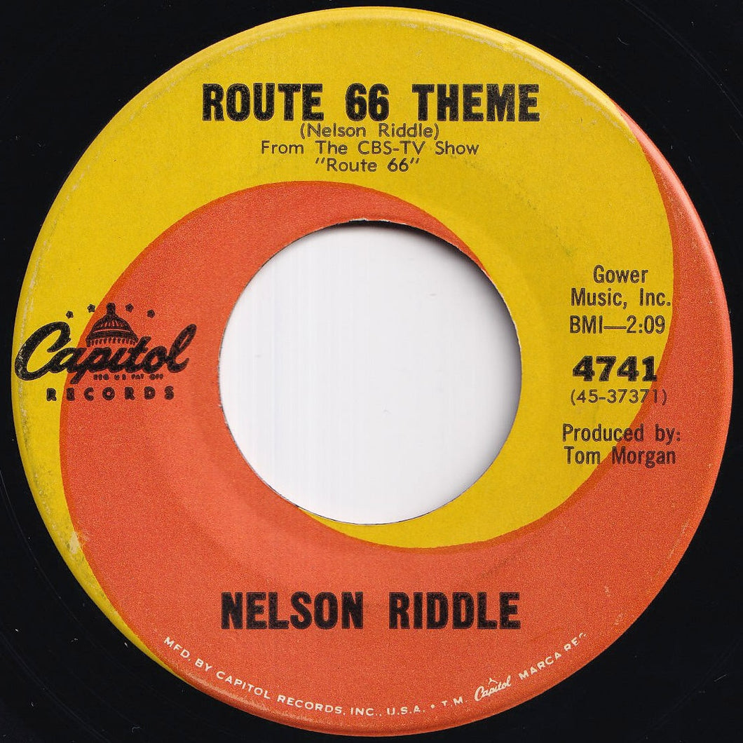 Nelson Riddle - Route 66 Theme / Lolita Ya Ya (7 inch Record / Used)