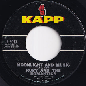 Ruby And The Romantics - Our Day Will Come / Moonlight And Music (7 inch Record / Used)