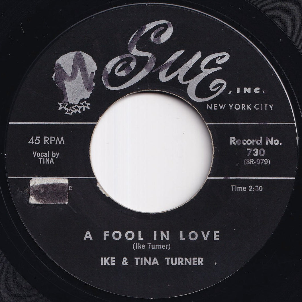 Ike & Tina Turner - A Fool In Love / The Way You Love Me (7 inch Record / Used)