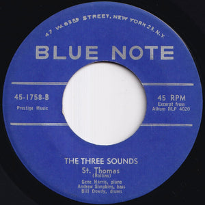 Three Sounds - That's All / St. Thomas (7 inch Record / Used)