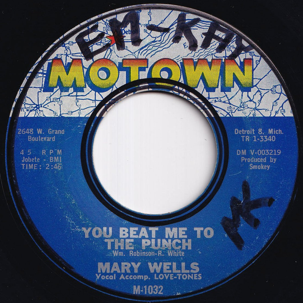 Mary Wells - You Beat Me To The Punch / Old Love (Let's Try It Again) (7 inch Record / Used)